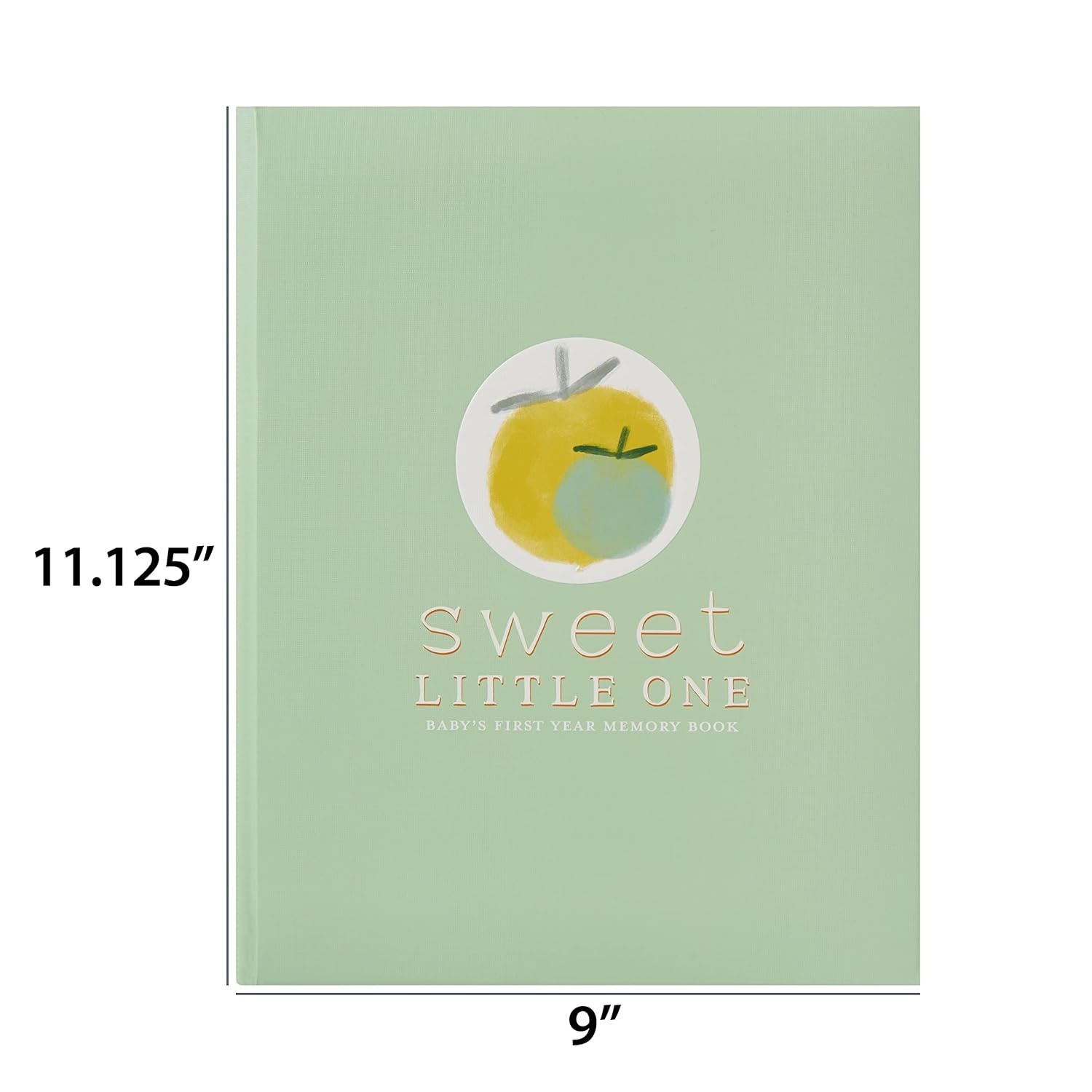 image:imageCarters B224958 Homegrown Gender Neutral Baby Journal Memory Book 48 Unique Pages 87 x 112 MulticolorHomegrown