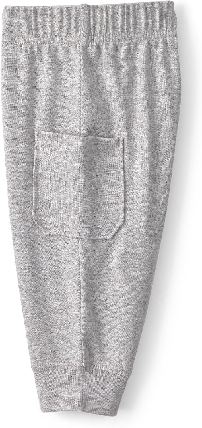 image:imageCarters Baby Boys 2piece Bodysuit Pant SetGrey Sport Patches