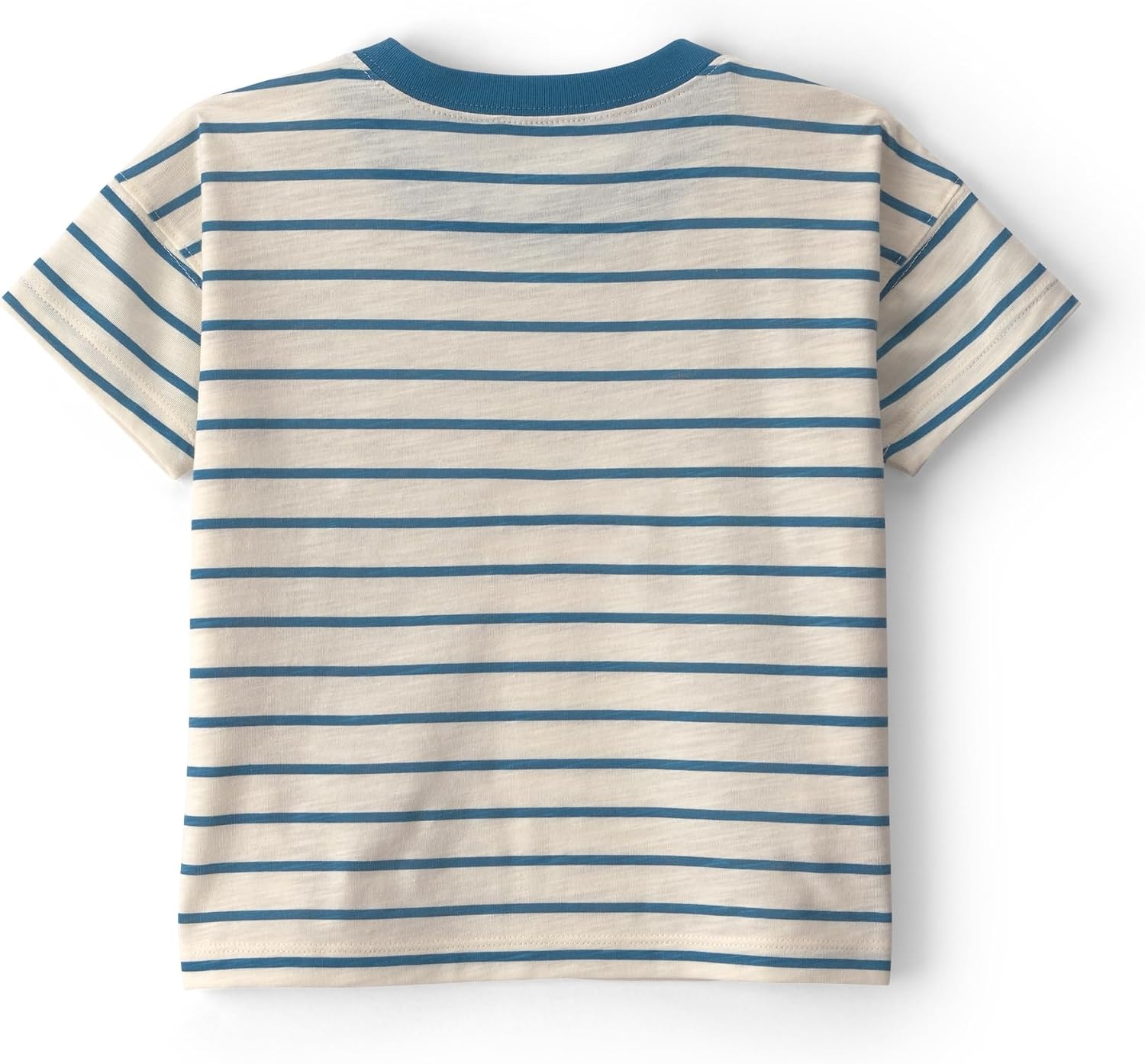 image:imageCarters Baby Boys 2piece Pant Set Navy Blue Grey Little Champ PrintBeige White Striped