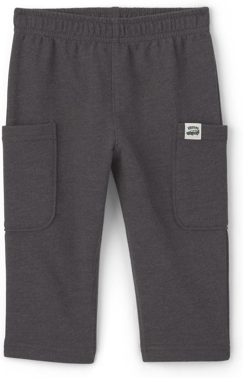 image:imageCarters Baby Boys 2piece Pant Set Navy Blue Grey Little Champ PrintCream Grey Car