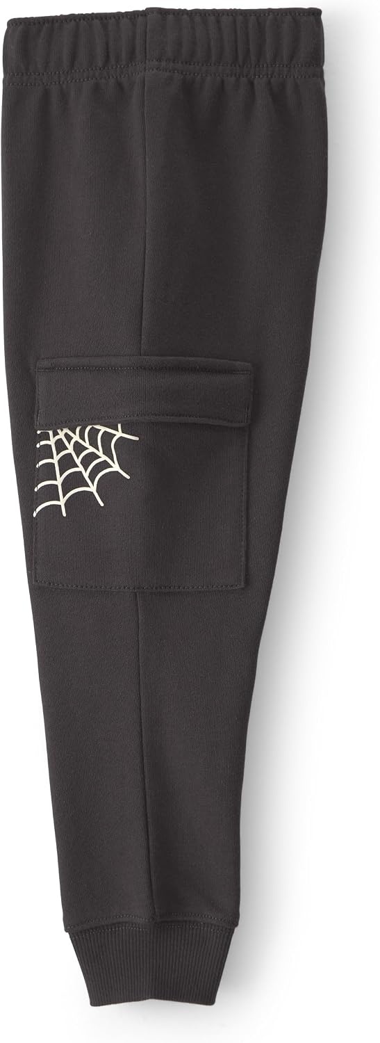 image:imageCarters Baby Boys 2piece Pant Set Navy Blue Grey Little Champ PrintGrey Black Halloween