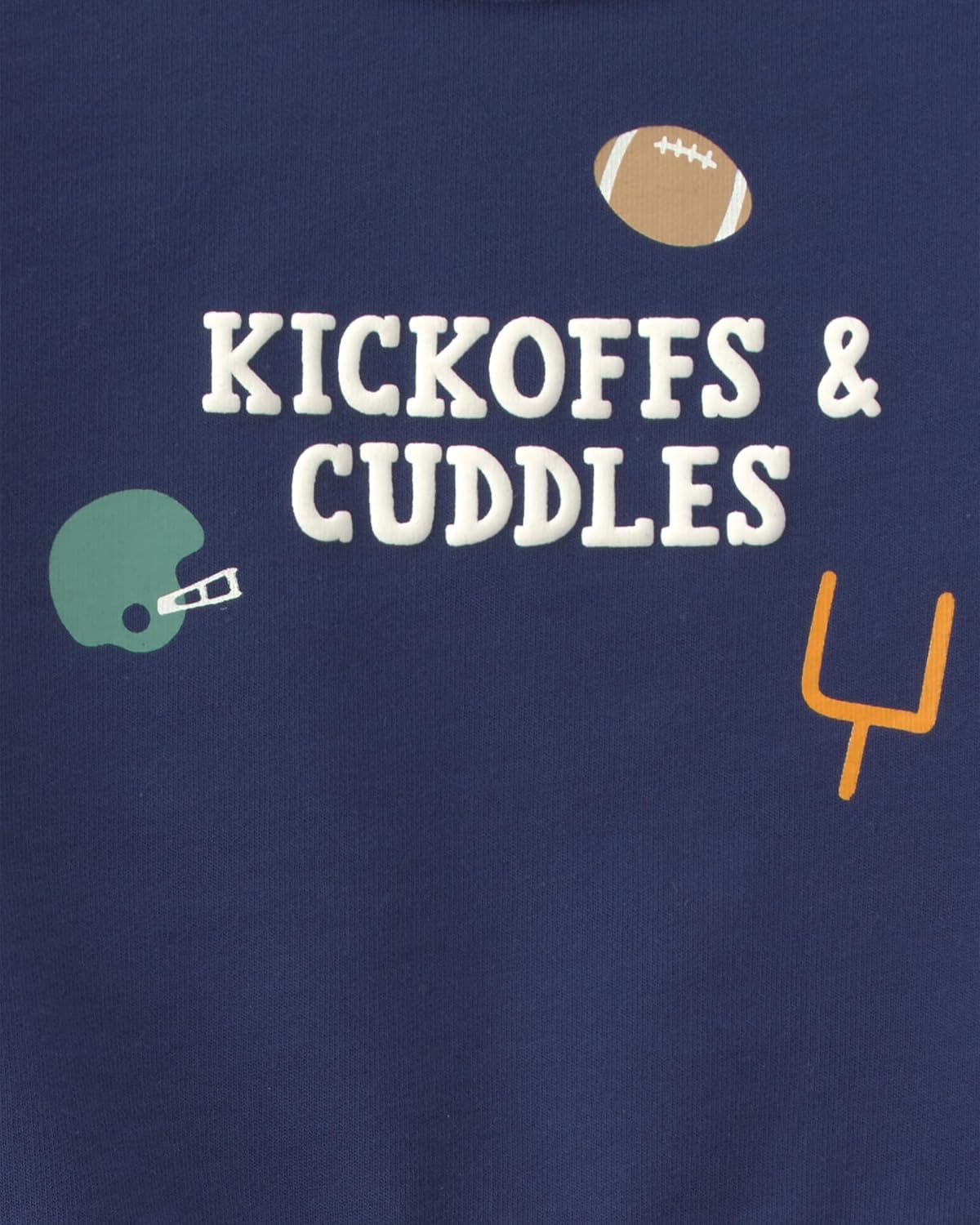 image:imageCarters Baby Boys 2piece Pant Set Navy Blue Grey Little Champ PrintNavy Blue Football
