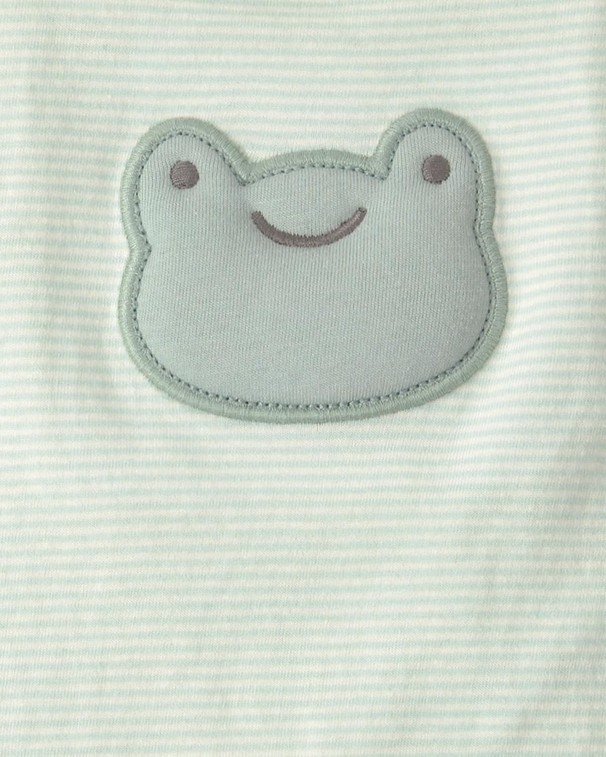 image:imageCarters Baby Boys 3piece Pant SetGreen Frog