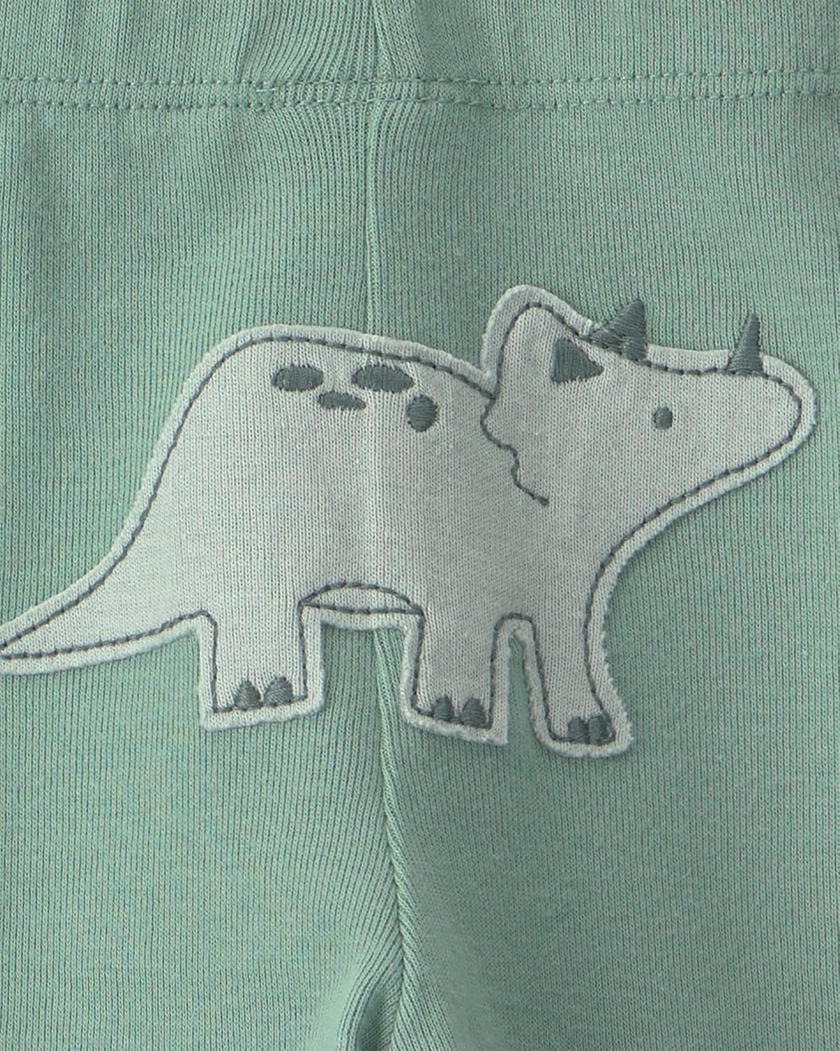 image:imageCarters Baby Boys 3piece Pant SetGreenIvory
