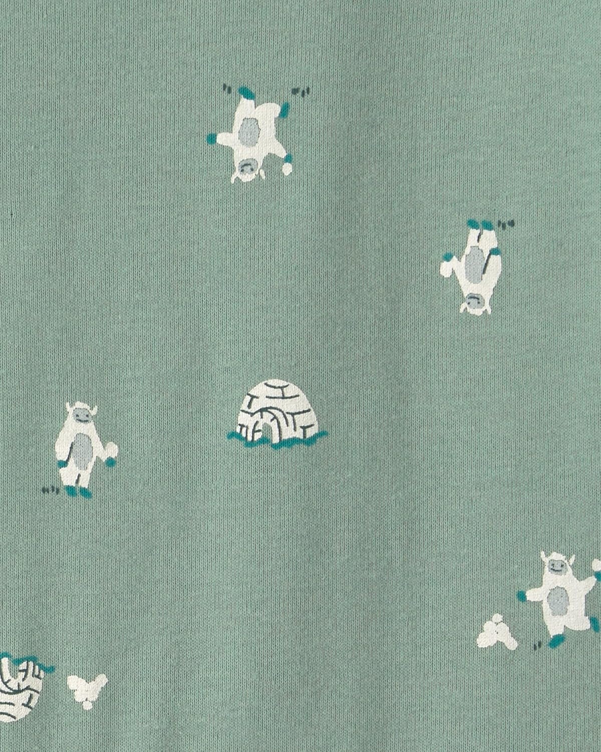 image:imageCarters Baby Boys 4pack Long Sleeve BodysuitsMulti Arctic