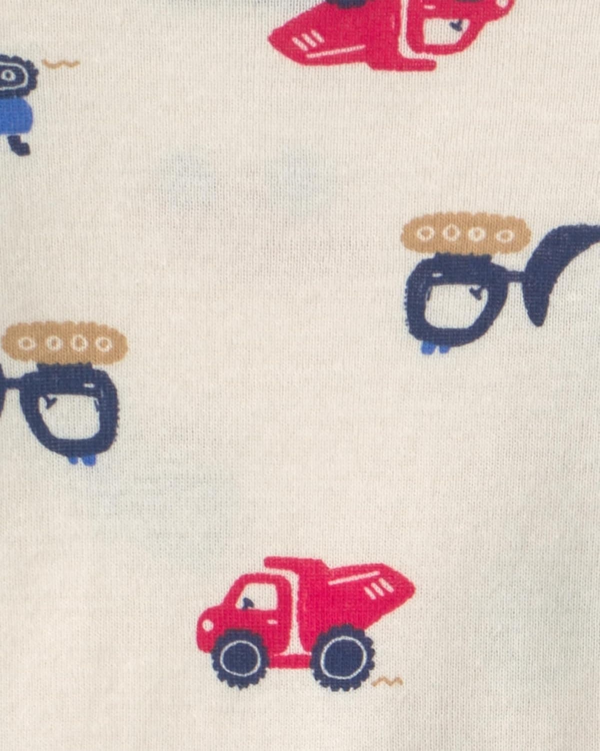image:imageCarters Baby Boys 4pack Long Sleeve BodysuitsMulti Construction