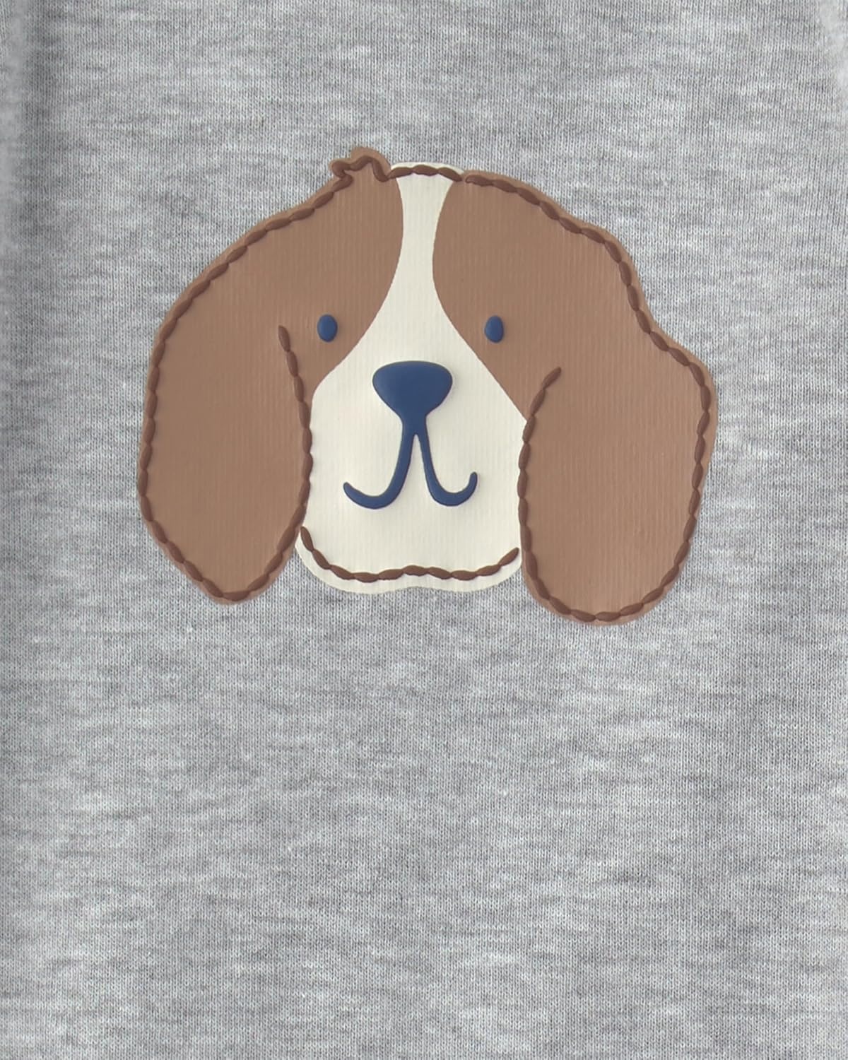 image:imageCarters Baby Boys 4pack Long Sleeve BodysuitsStripe Hound Dog
