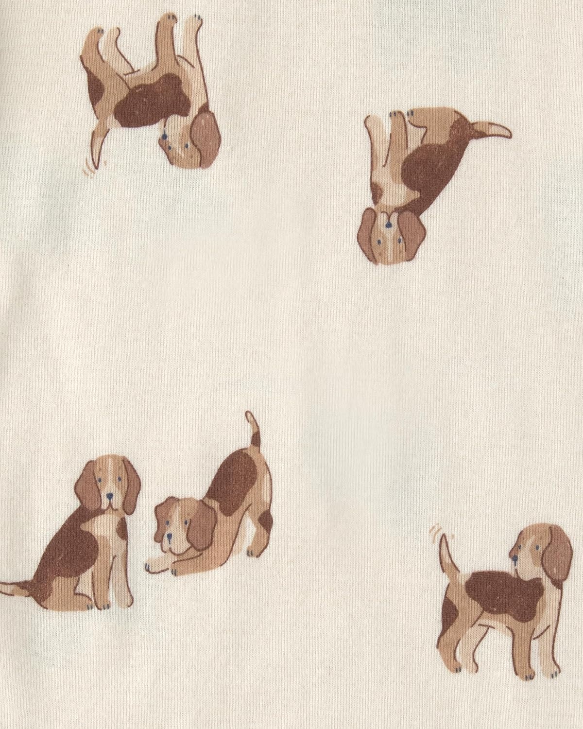 image:imageCarters Baby Boys 4pack Long Sleeve BodysuitsStripe Hound Dog