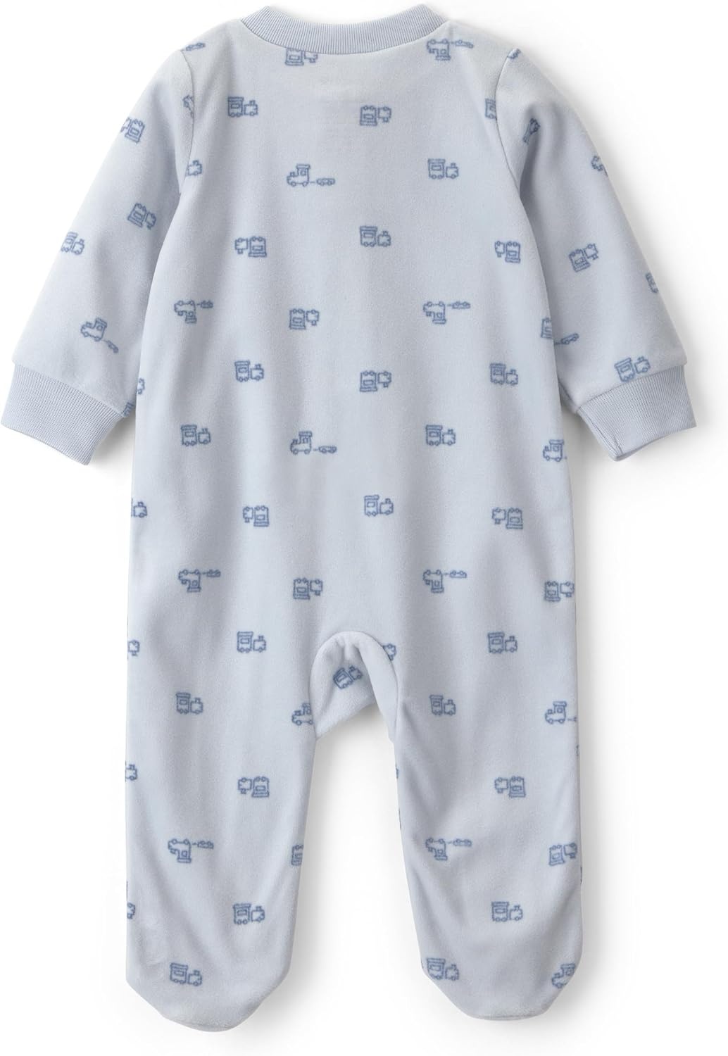 image:imageCarters Baby Boys Fleece Sleep and PlayBlue Baby Brother