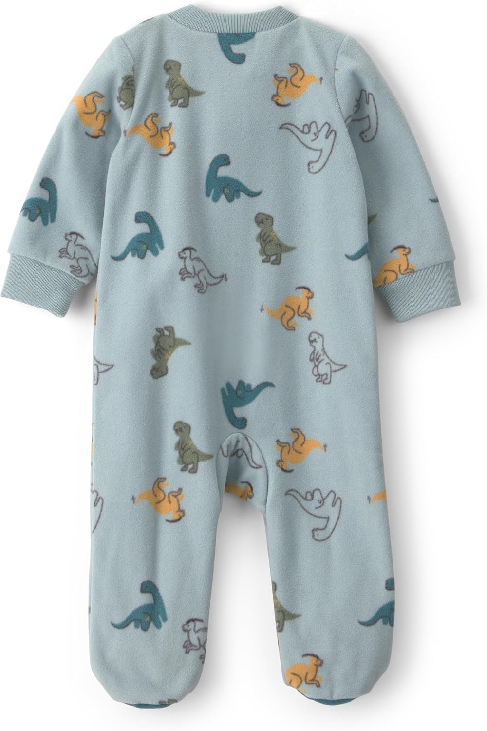 image:imageCarters Baby Boys Fleece Sleep and PlayBlue Dinosaur Print