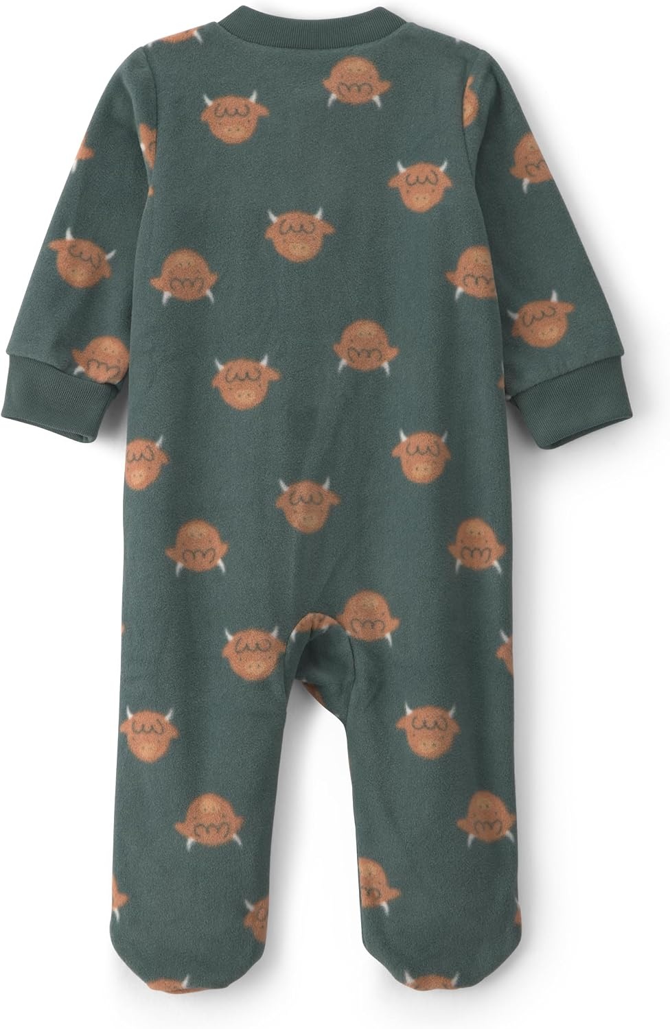 image:imageCarters Baby Boys Fleece Sleep and PlayGreen Highland Cow