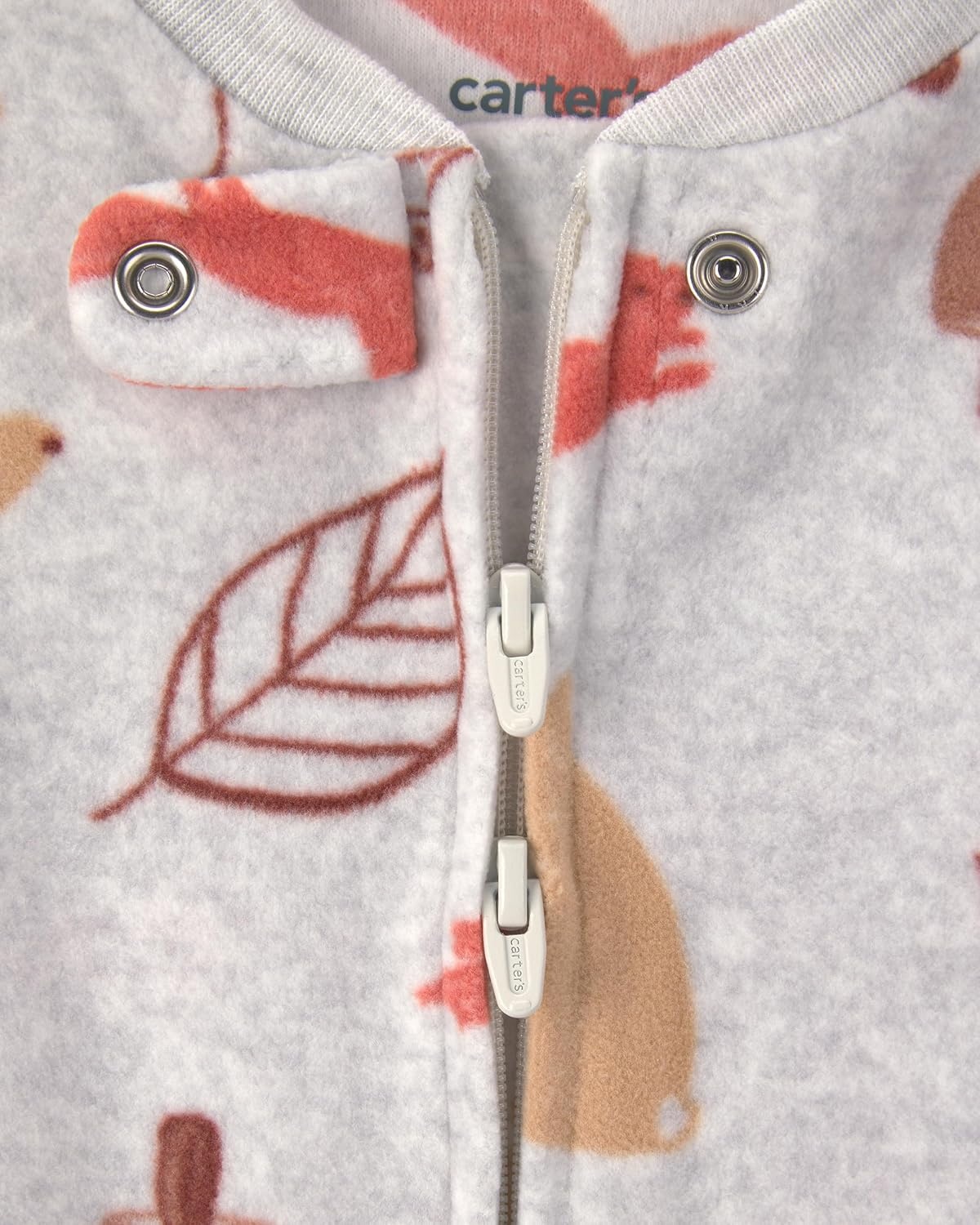 image:imageCarters Baby Boys Fleece Sleep and PlayGrey Fall Character