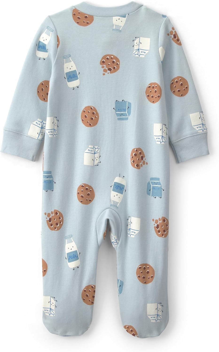 image:imageCarters Baby Boys Interlock Sleep and PlayBlue Milk Cookies