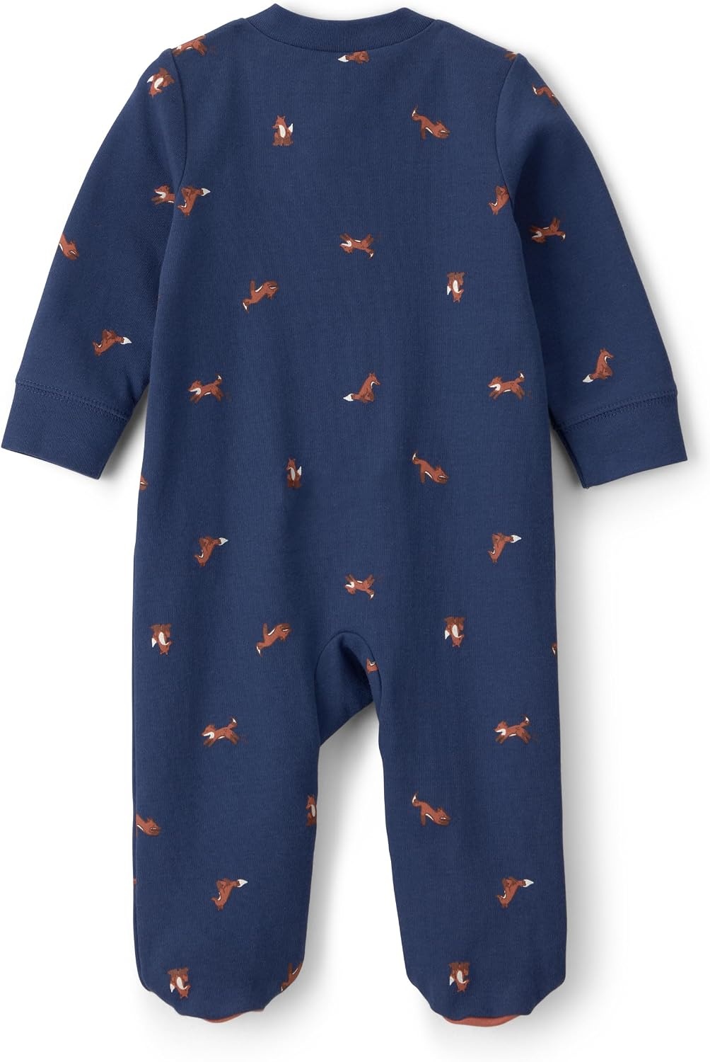 image:imageCarters Baby Boys Interlock Sleep and PlayNavy Blue Fox Print