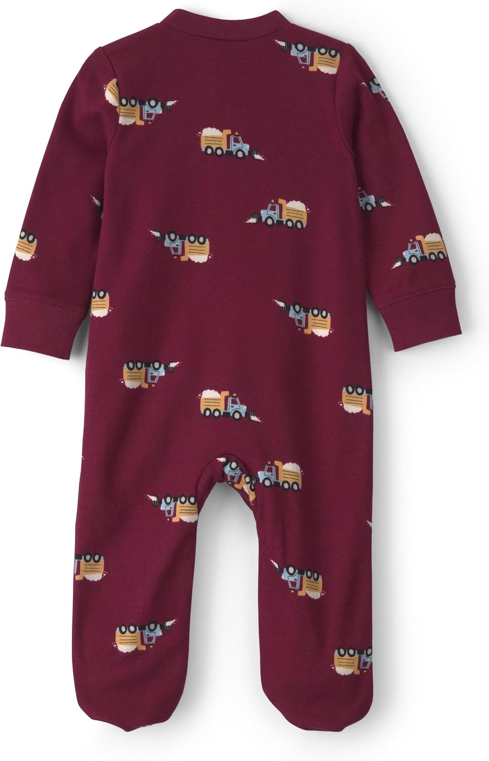 image:imageCarters Baby Boys Interlock Sleep and PlaySnow Plow Print