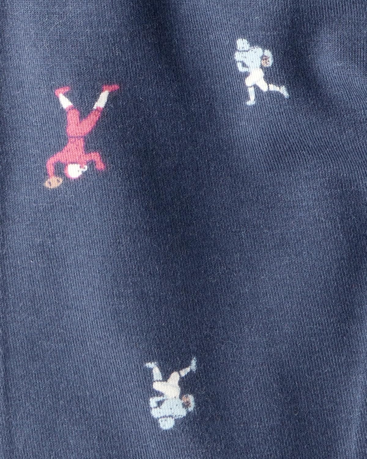 image:imageCarters Baby Boys Purelysoft 2Pack PantGray Football