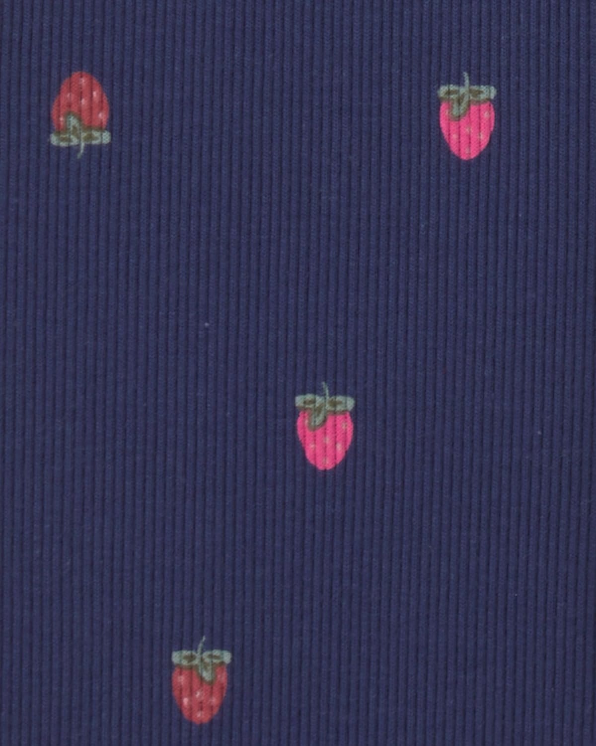 image:imageCarters Baby Girls 2piece Pant SetNavy Blue Strawberry