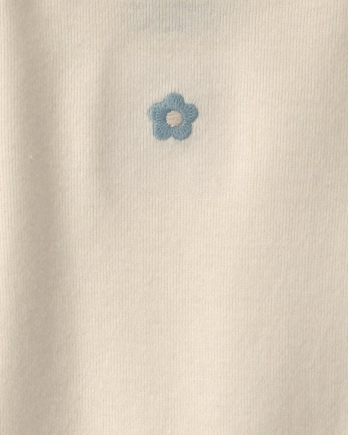 image:imageCarters Baby Girls 3piece Bodysuit Pant SetsBlue Floral