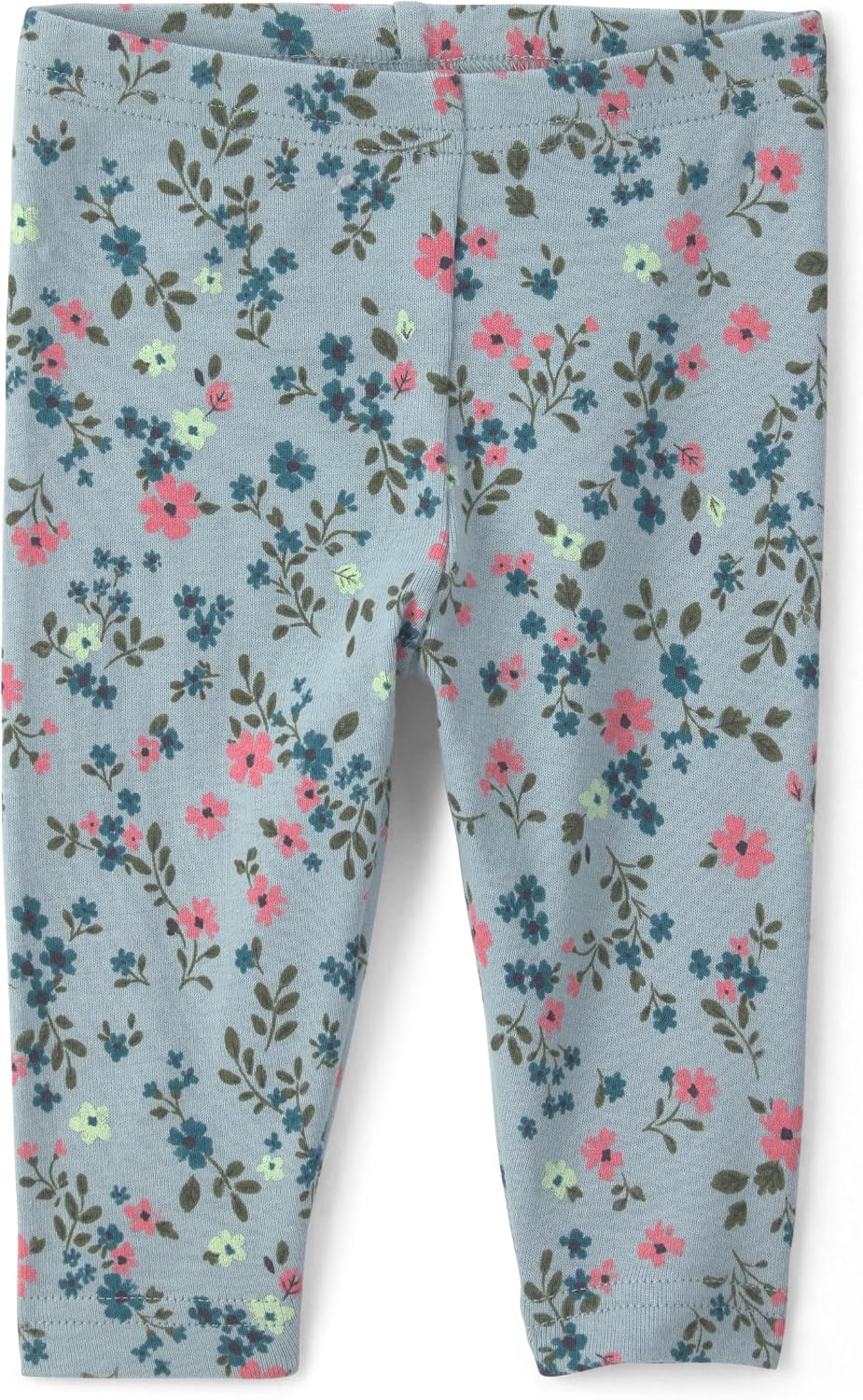 image:imageCarters Baby Girls 3piece Bodysuit Pant SetsBlue Floral Sherpa Vest
