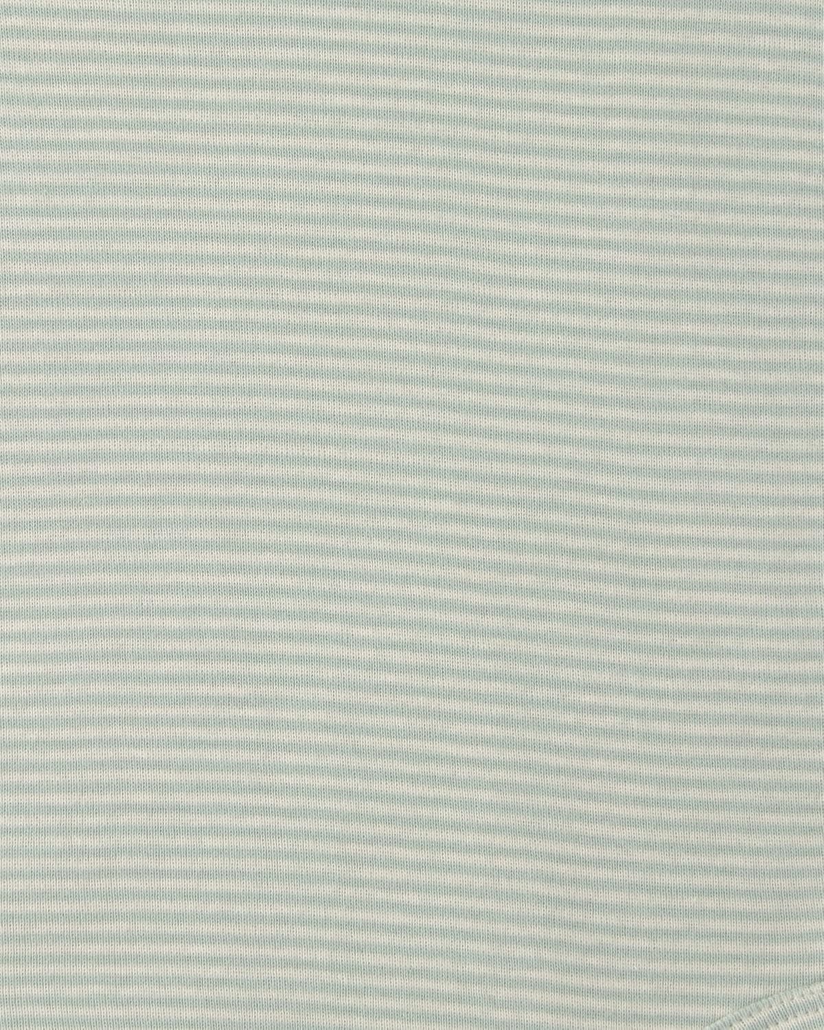 image:imageCarters Baby Girls 3piece Bodysuit Pant SetsGreen Cream Stripe Polar Bear