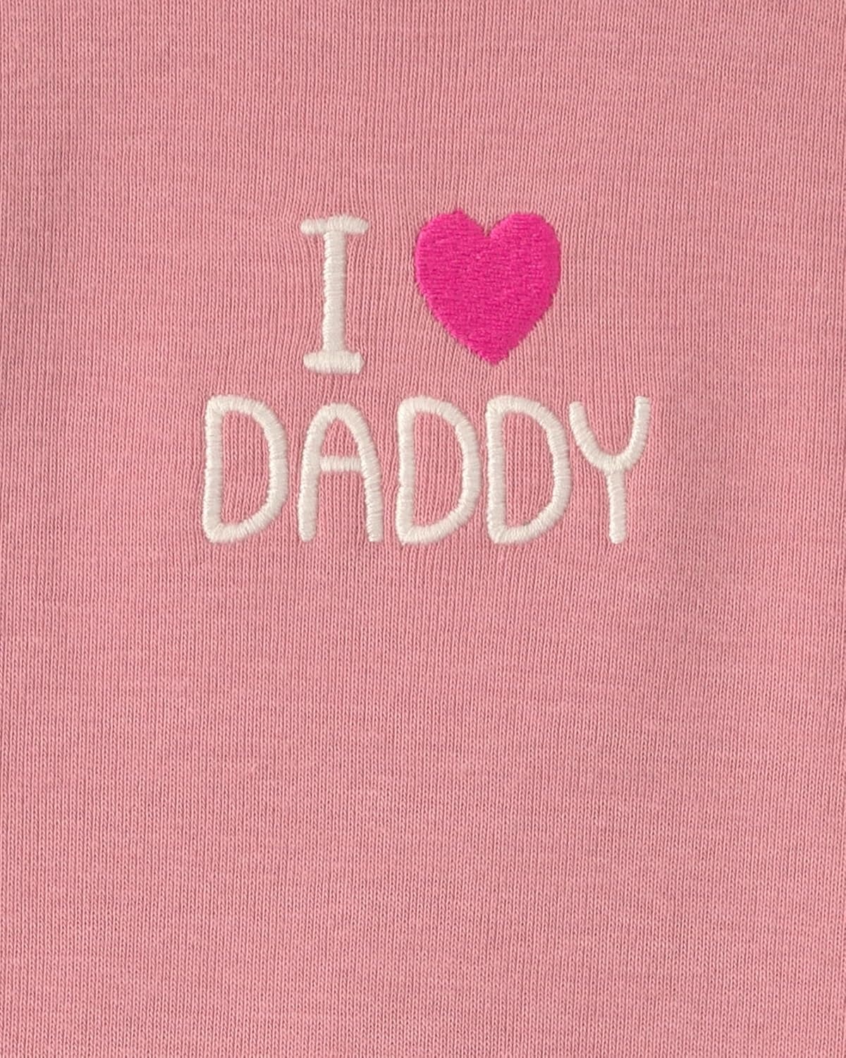 image:imageCarters Baby Girls 3piece Bodysuit Pant SetsIvory Heart I Love Daddy