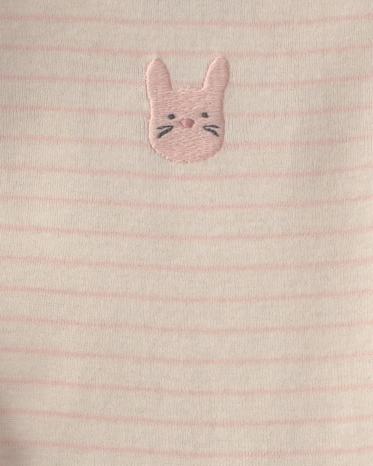 image:imageCarters Baby Girls 3piece Bodysuit Pant SetsPink Bunny 1