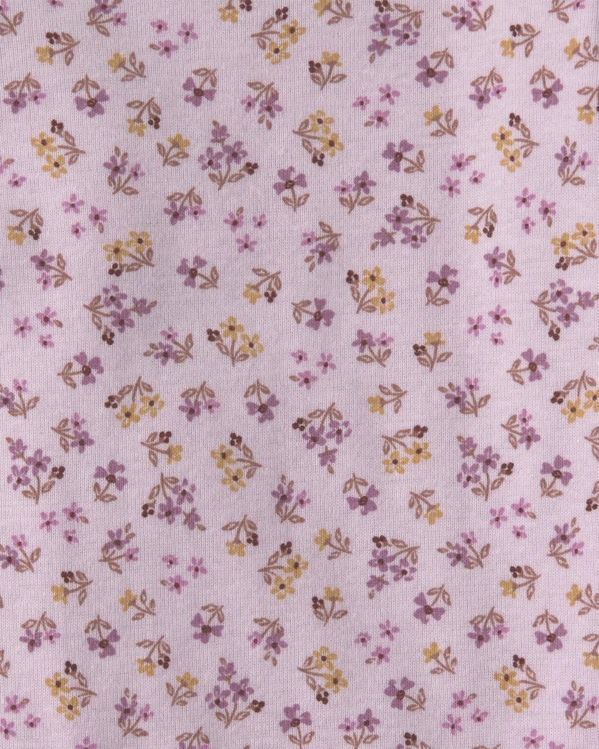 image:imageCarters Baby Girls 3piece Bodysuit Pant SetsPurple Floral