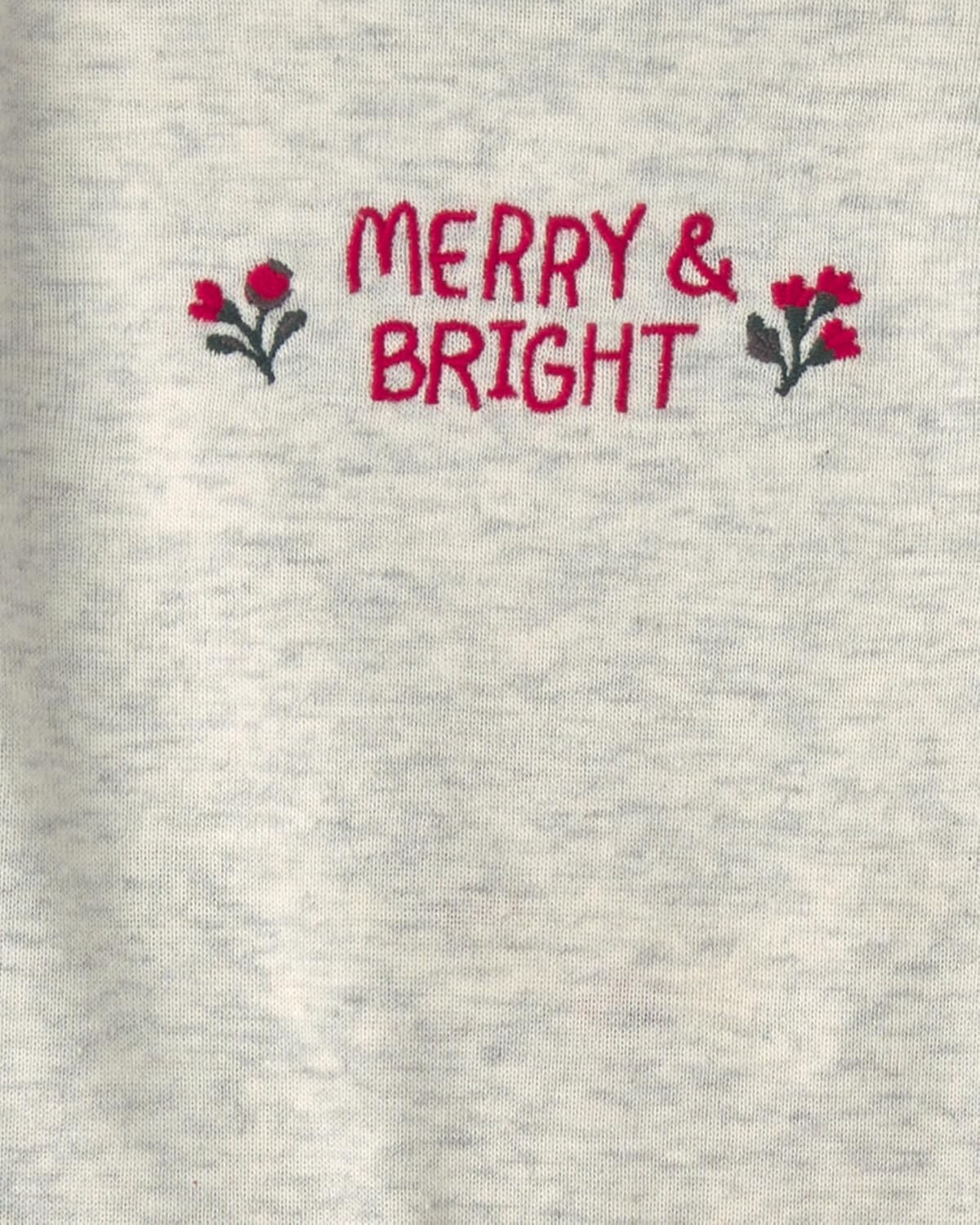 image:imageCarters Baby Girls 3piece Bodysuit Pant SetsRed Grey Floral