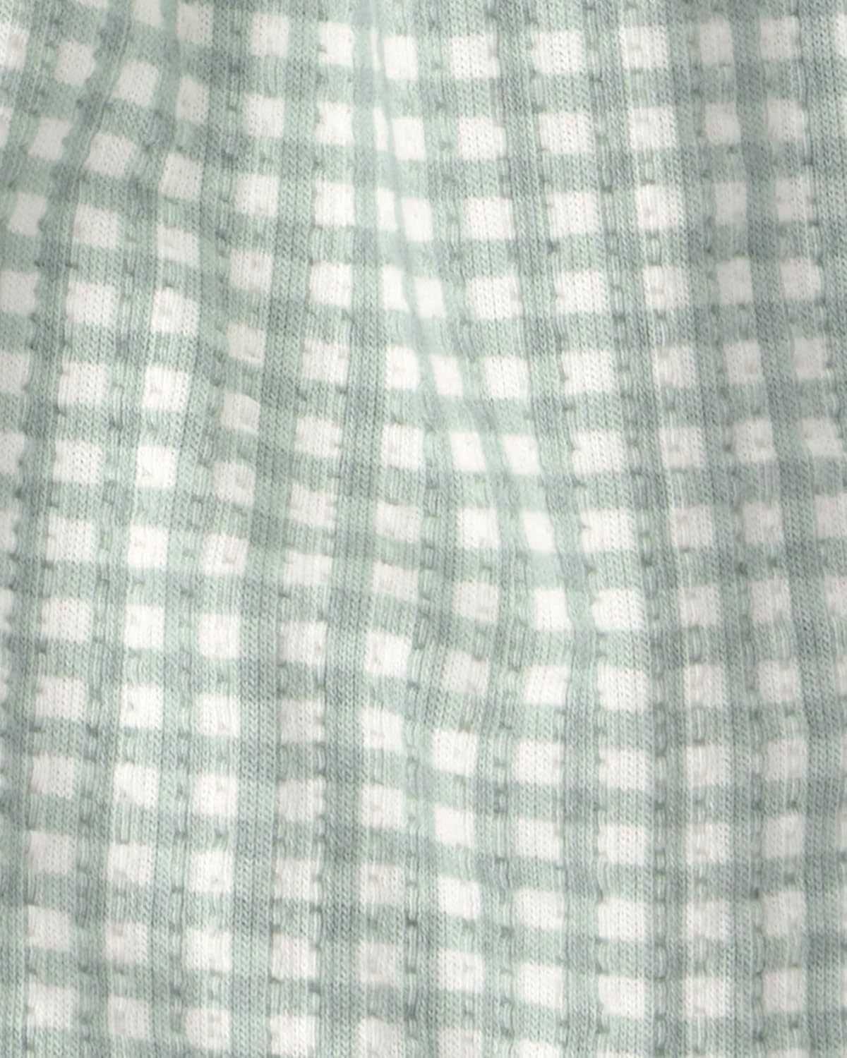image:imageCarters Baby Girls 3piece Diaper Cover SetGrey Gingham