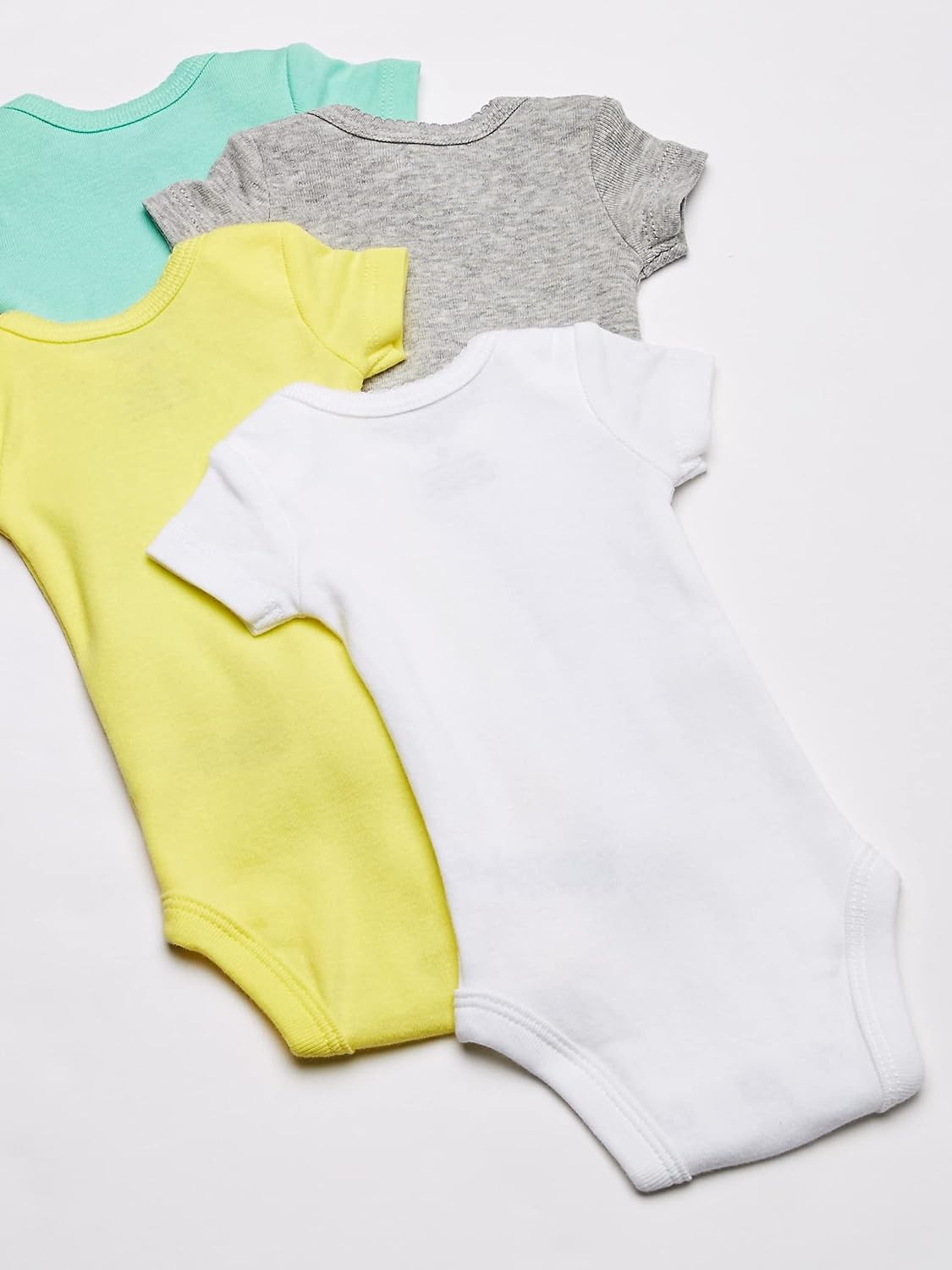 image:imageCarters Baby Girls 8pack Shortsleeve BodysuitsAssorted Pack
