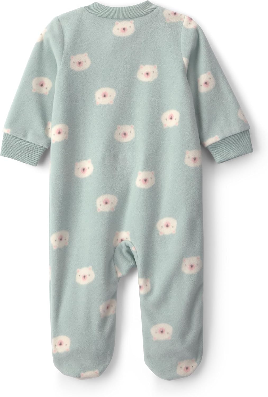 image:imageCarters Baby Girls Fleece Sleep and PlayBlue Bear