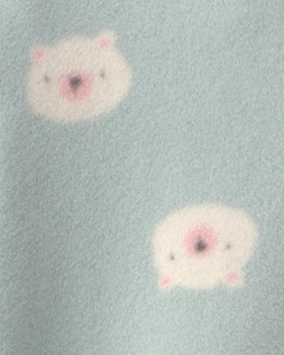 image:imageCarters Baby Girls Fleece Sleep and PlayBlue Bear