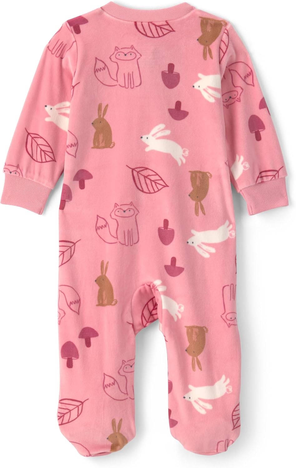 image:imageCarters Baby Girls Fleece Sleep and PlayPink Fall Character