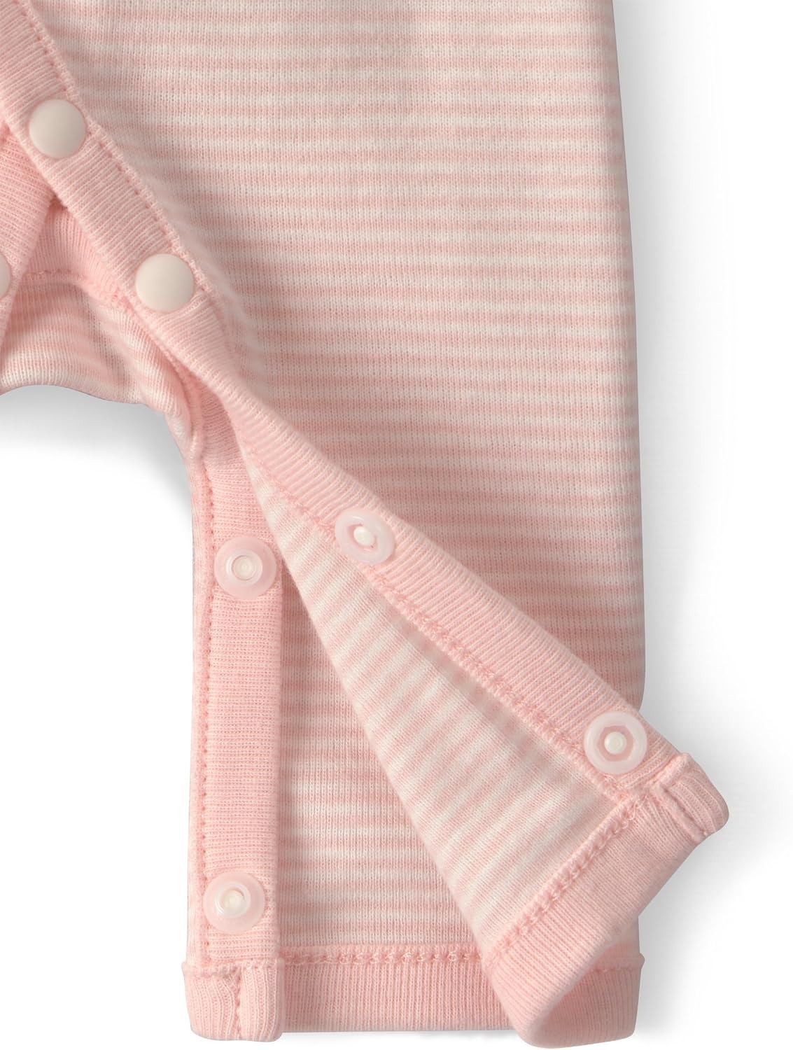 image:imageCarters Baby Girls Nicu JumpsuitPink Stripe