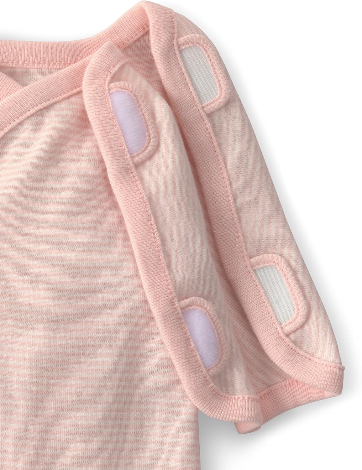 image:imageCarters Baby Girls Nicu JumpsuitPink Stripe