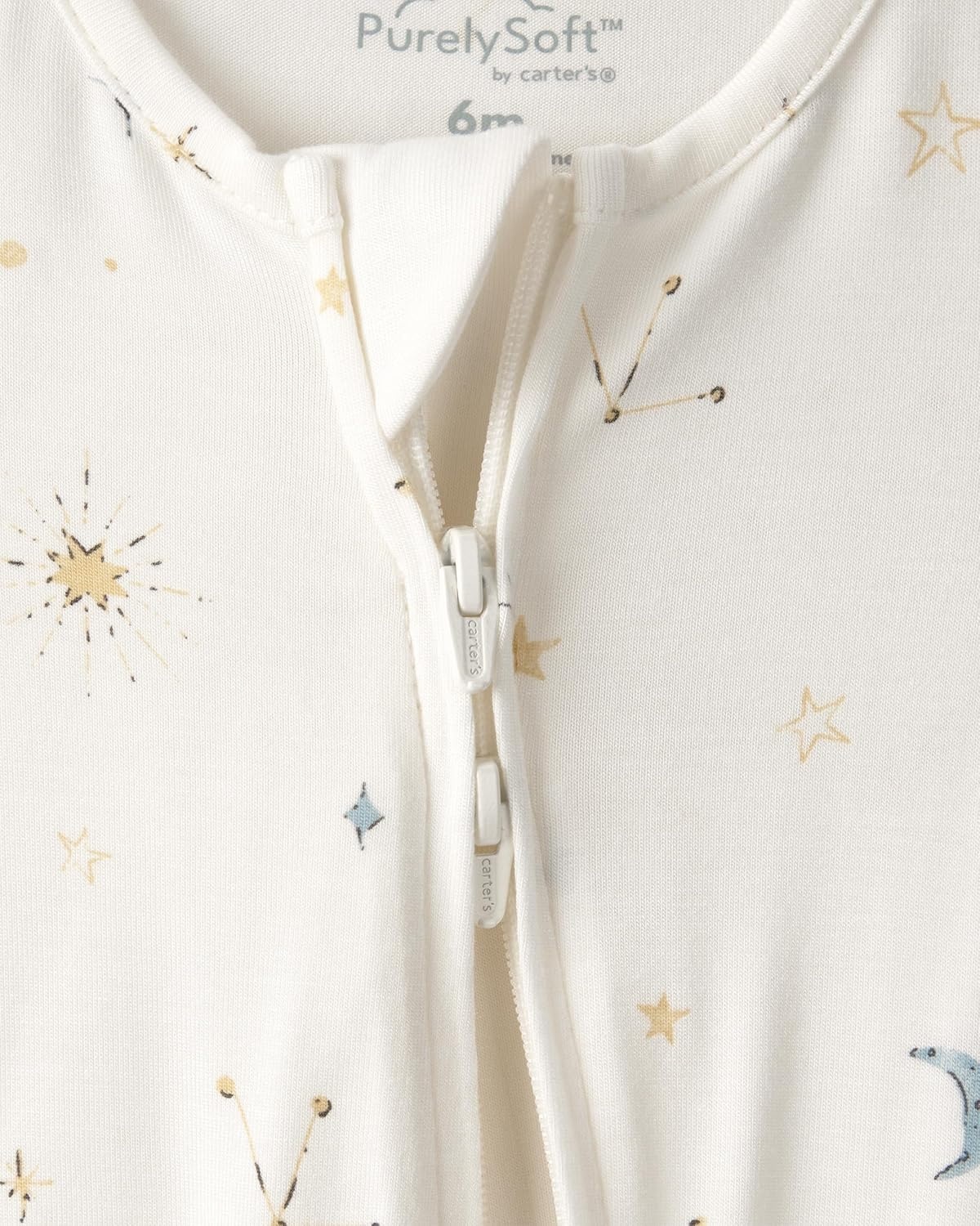 image:imageCarters Baby Purelysoft Sleep and Play PajamasConstellation Print