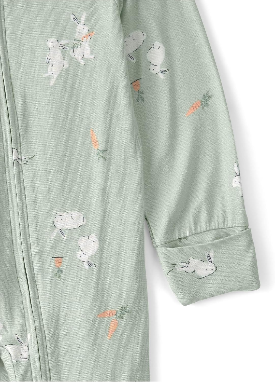 image:imageCarters Baby Purelysoft Sleep and Play PajamasEaster Bunny