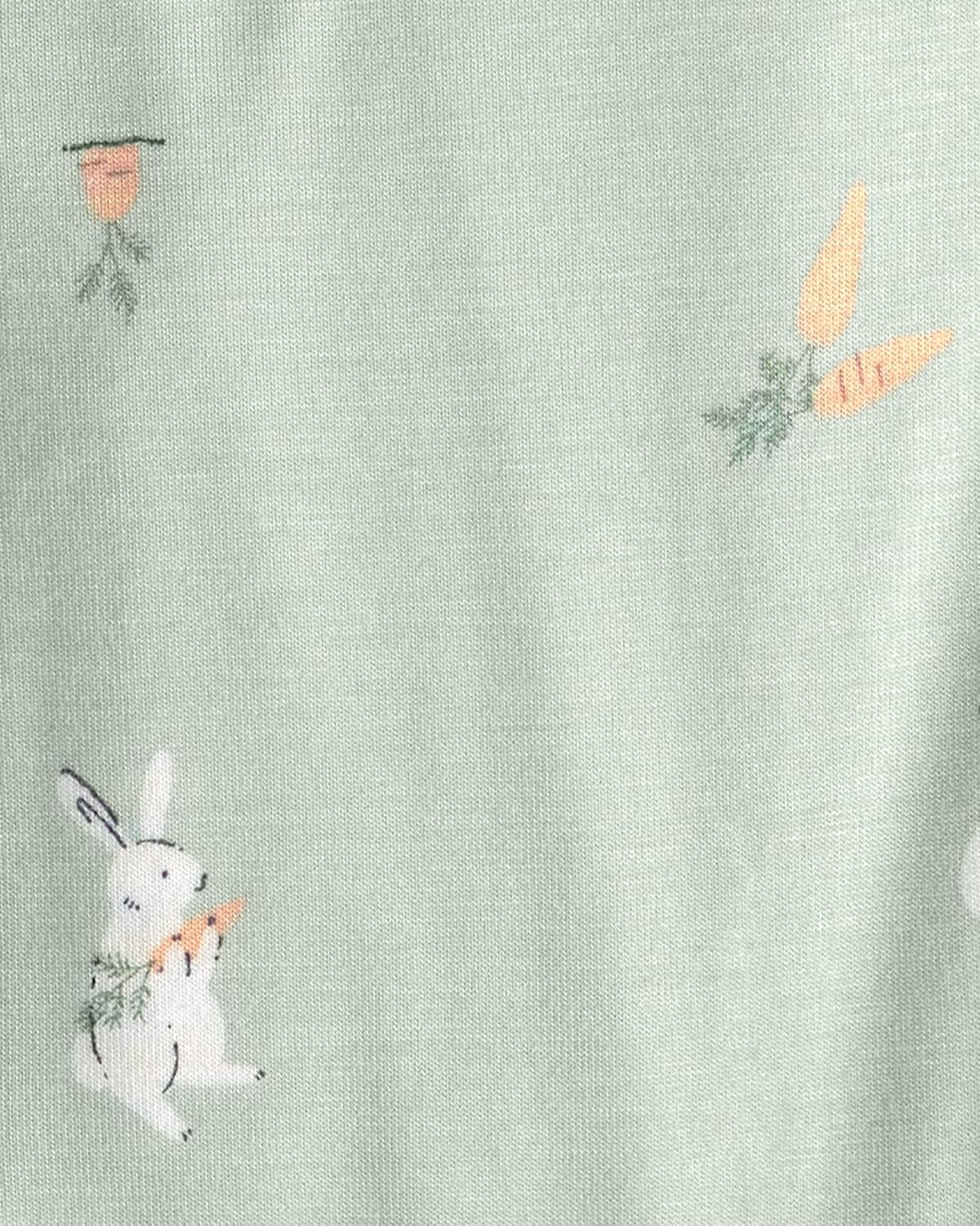 image:imageCarters Baby Purelysoft Sleep and Play PajamasEaster Bunny