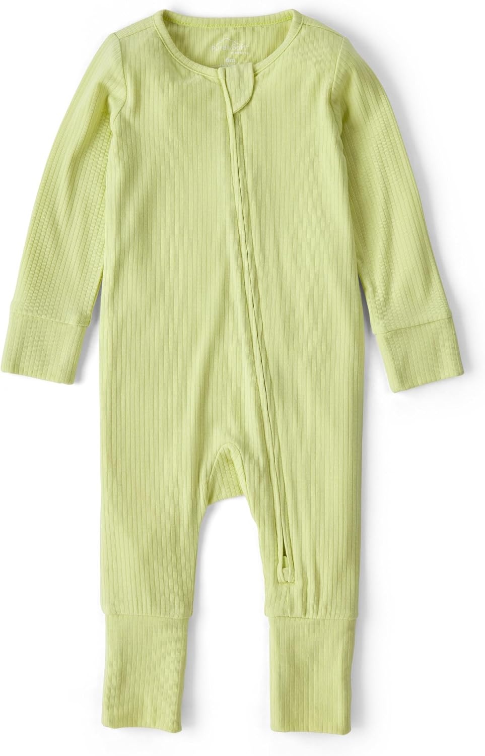 image:imageCarters Baby Purelysoft Sleep and Play PajamasGreen