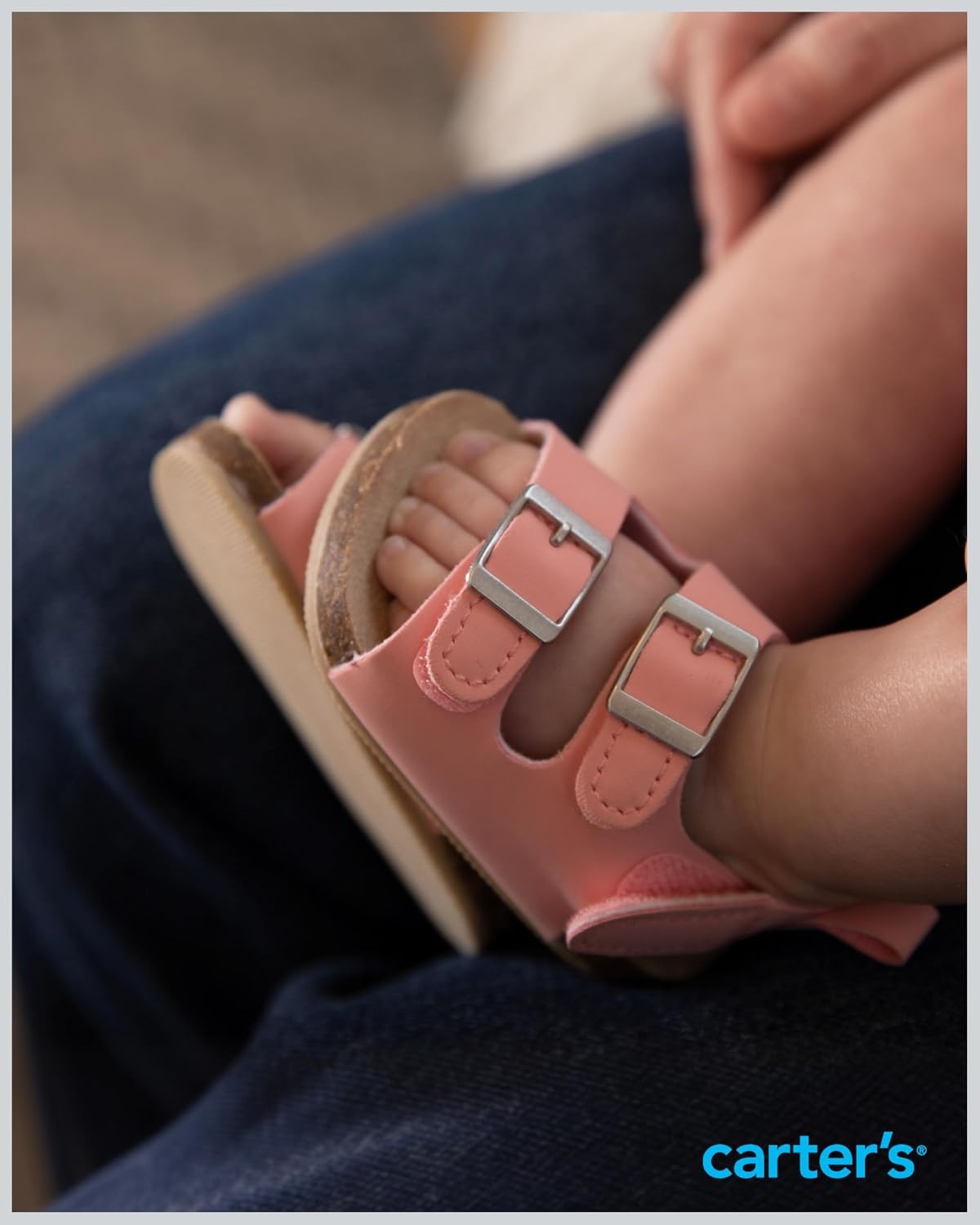 image:imageCarters Baby Sandals for Boys Girls and Unisex Casual SandalsPink