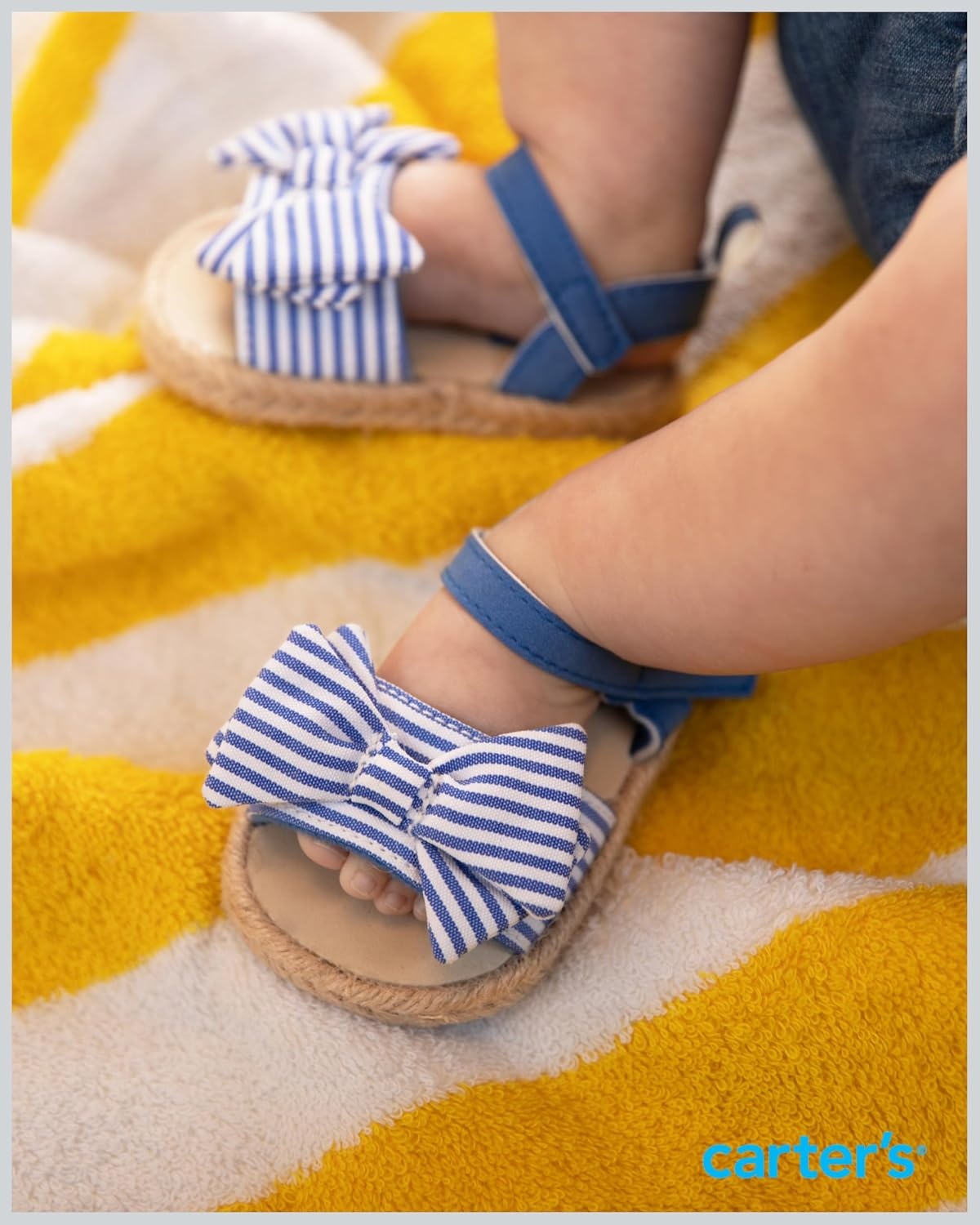 image:imageCarters Baby Sandals for Boys Girls and Unisex Casual SandalsSky