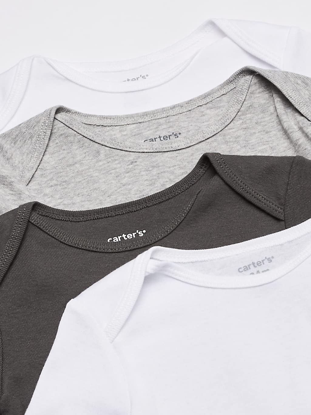 image:imageCarters Baby ShirtWhiteGrey