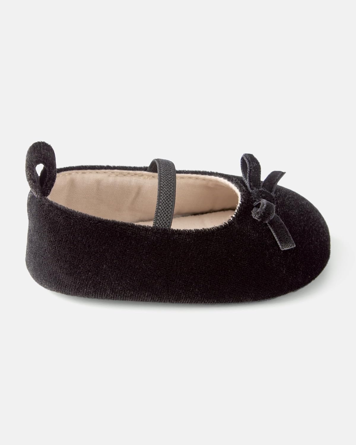 image:imageCarters Baby amp Infant Mary Jane Flats for GirlsBlack Velvet