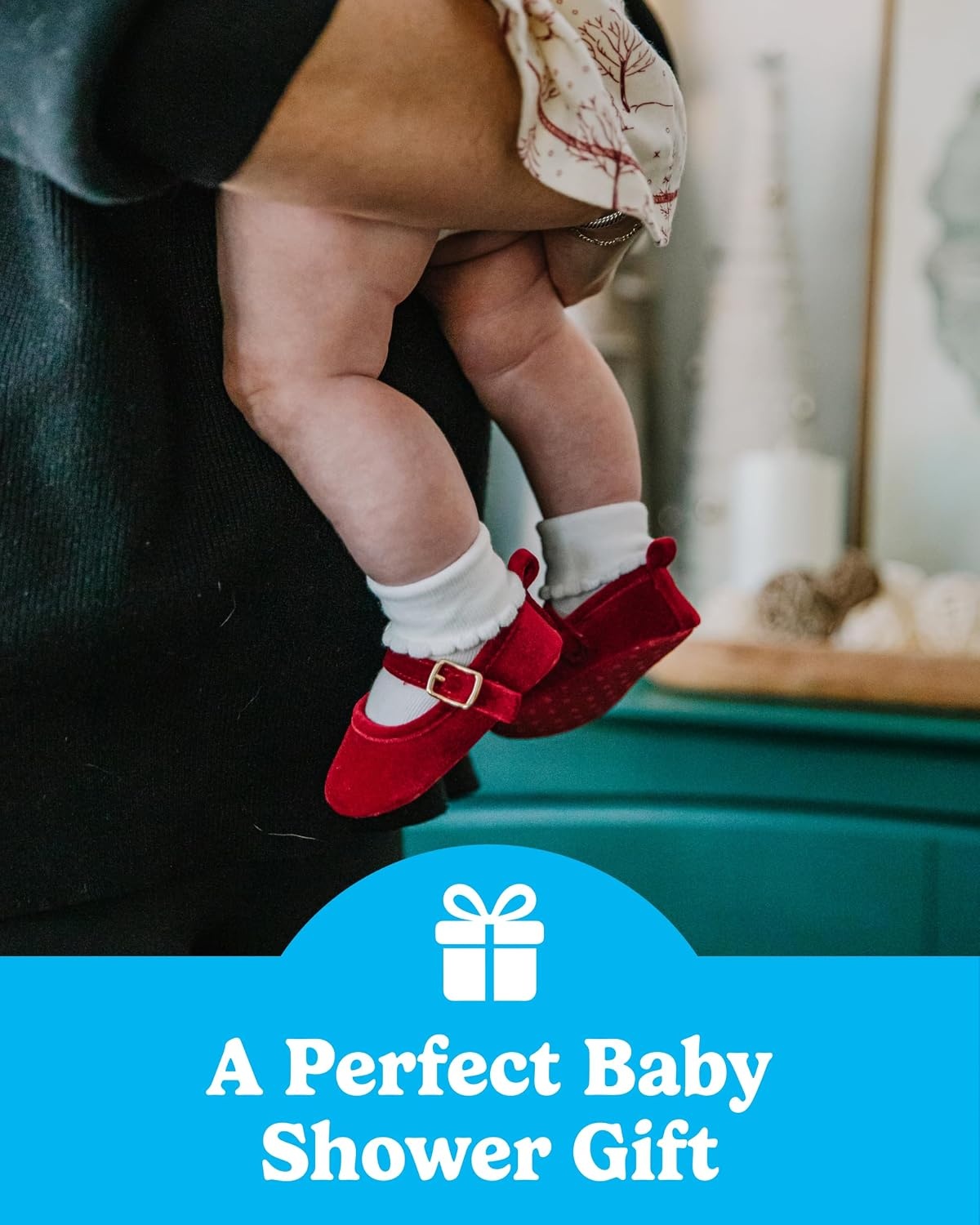 image:imageCarters Baby amp Infant Mary Jane Flats for GirlsMerry Red