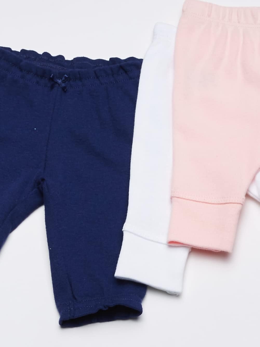 image:imageCarters BabyGirls 3Pack PantspantsPinkNavy