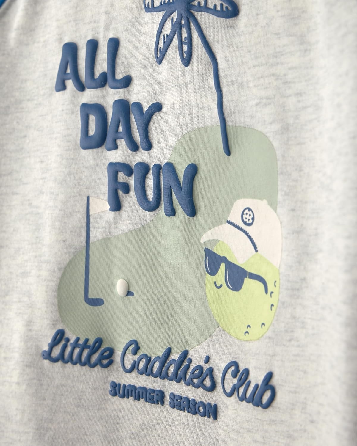 image:imageCarters Boys 2piece Short SetBlueGray Beach