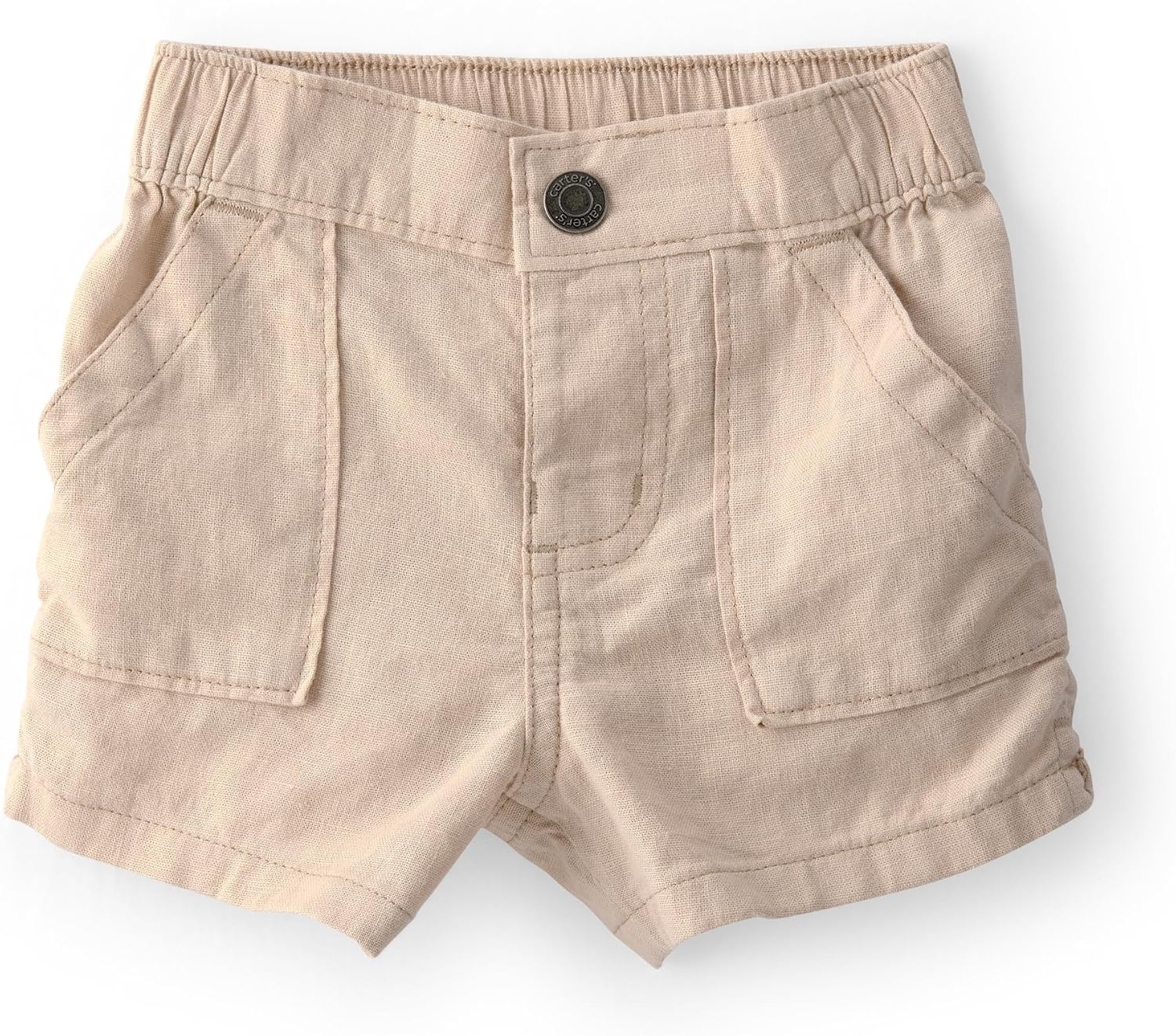 image:imageCarters Boys 2piece Short SetWhite Beach Floral