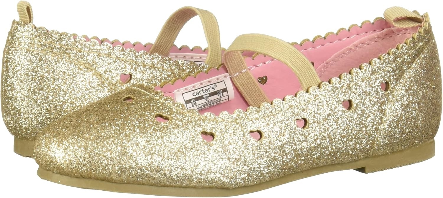 image:imageCarters Girls Ellaria Ballet ShoeGold