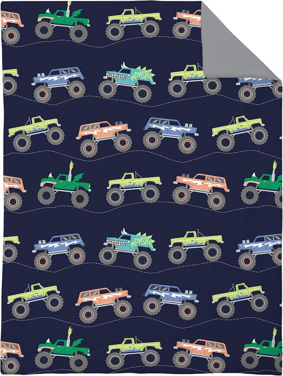 image:imageCarters Monster Truck 4 Piece Toddler Bed Set4 Piece Set