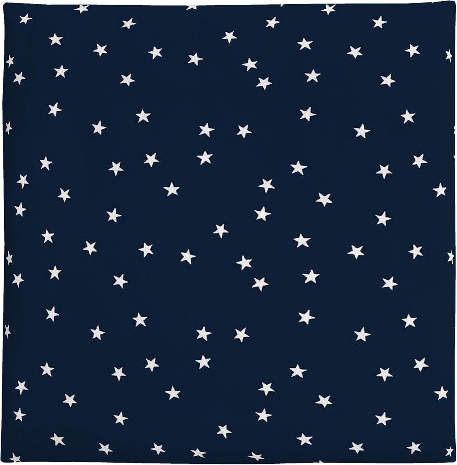 image:imageCarters Navy wWhite Stars Crib SheetStars NavyWhite